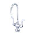 Central Brass Two Handle Bar/Pantry Faucet, Standard, Polished Chrome, Installation: Deck Mount 0287-ELS17